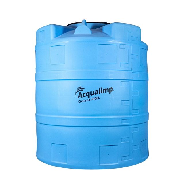 Cisterna 3000 Litros Polietileno Tradicional Acqualimp