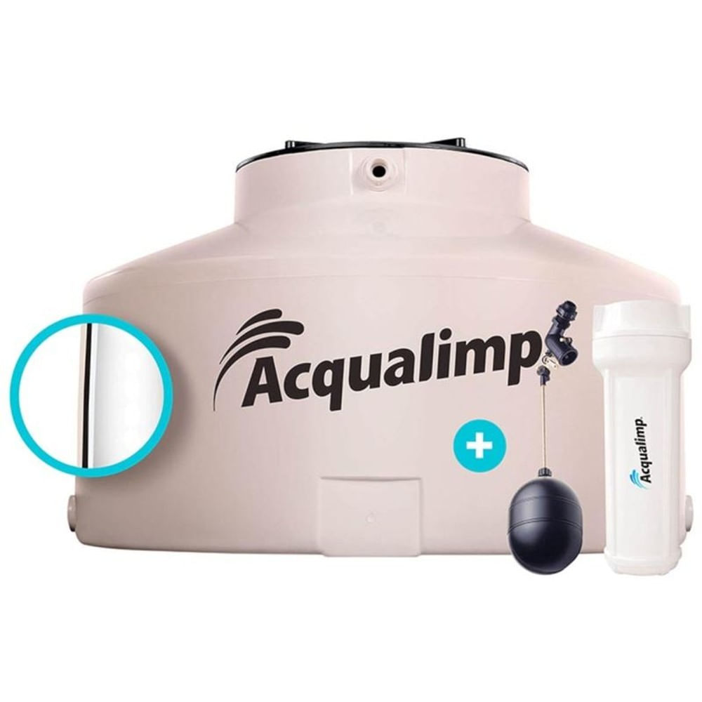 Caixa d'água Limpa 1750 litros Acqualimp
