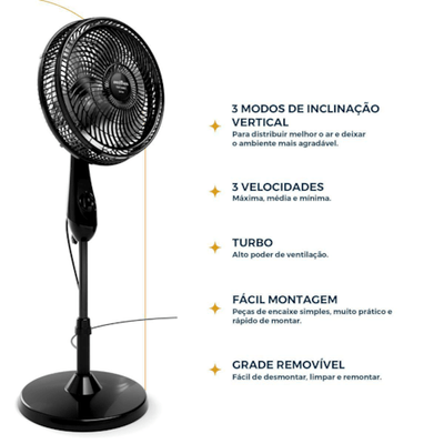 Telhanorte | Ventilador Bvc31A 220V, Potencia De 75W Britania