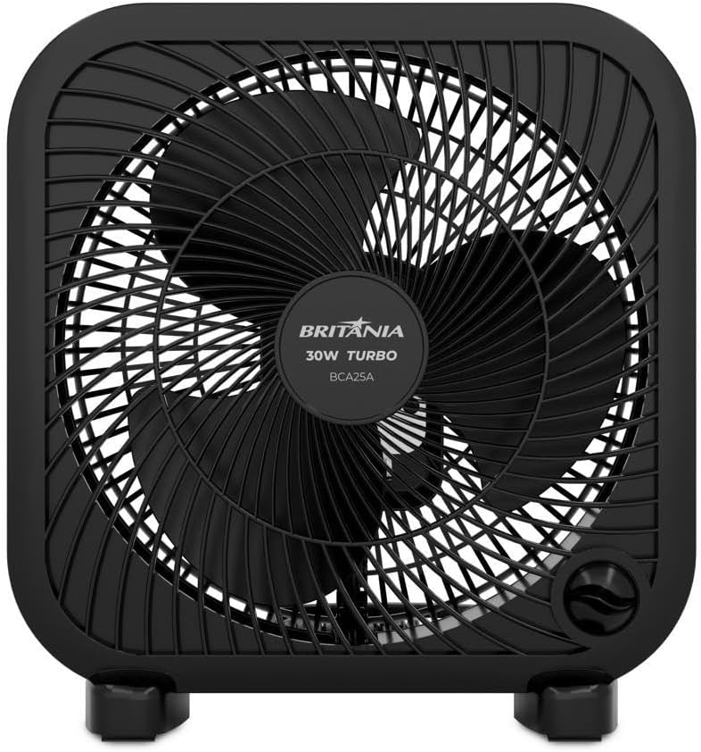 Ventilador Circulador  30W 3 Velocidades BCA25A 127V Britânia