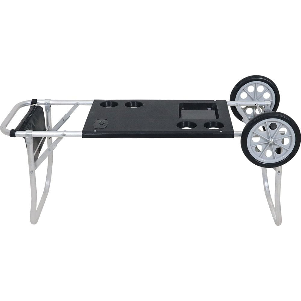 Carrinho Mesa para Praia de Alumínio Preto com Bolsa Bel Nordeste