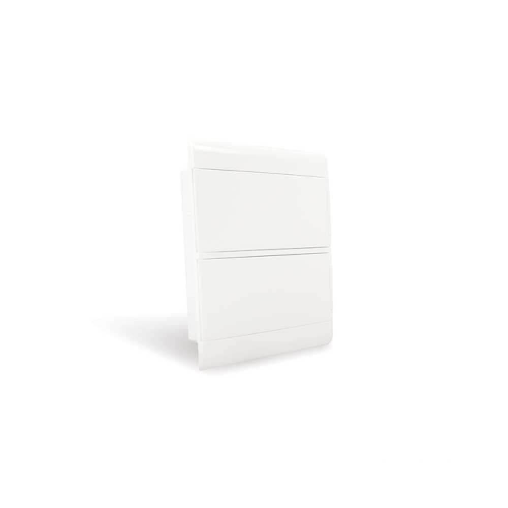 Quadro De Embutir Ouro Box 24 Din Porta Opaca Steck