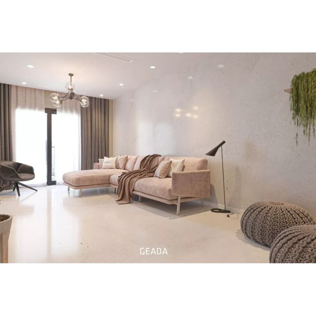 Textura Efeito Cimento Queimado Cinza Geada 5kg PortoKoll