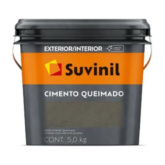 Textura Efeito Cimento Queimado Pedra Rosada Fosco 5kg Suvinil