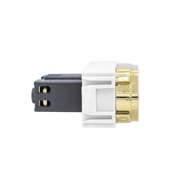 Módulo Tomada 2Pt 10A Branco Com Gold Novara Dicompel