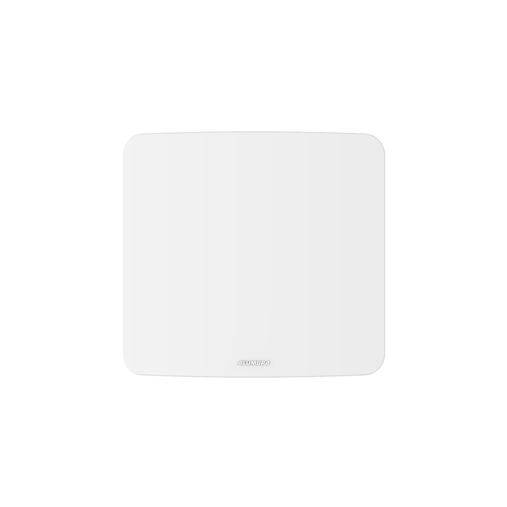 Placa  Cega Com Suporte Linha Gracia 4x4 Branco Alumbra