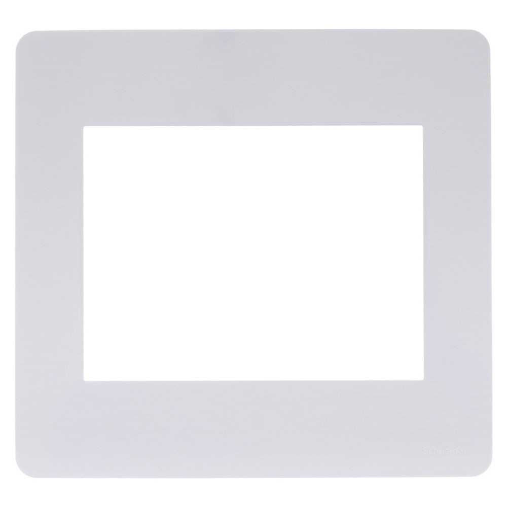 Placa 4x4 6 Postos Branca Orion Essence Schneider