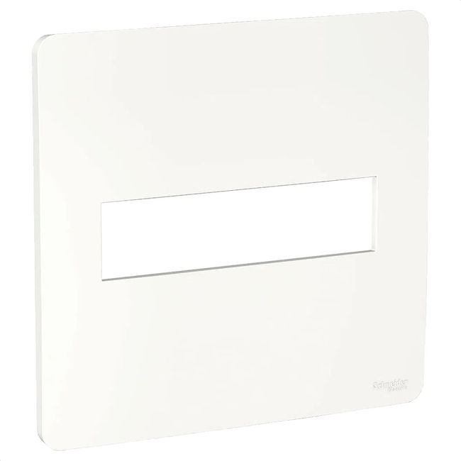 Placa 4X4 2 Postos Branco Orion