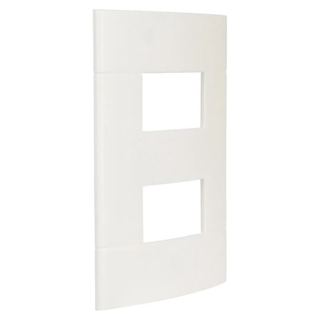 Placa 4x2 2 Postos Separados Branco Lunare Schneider