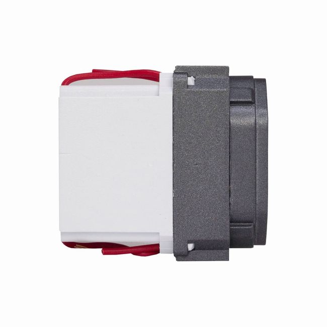 Módulo 1 Tomada Usb 2A Preto Grafite Novara Dicompel