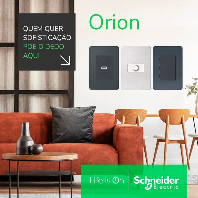 Módulo Tomada Rj45 8 Fios Utp Categoria 5e Toolless Branco Orion Schneider