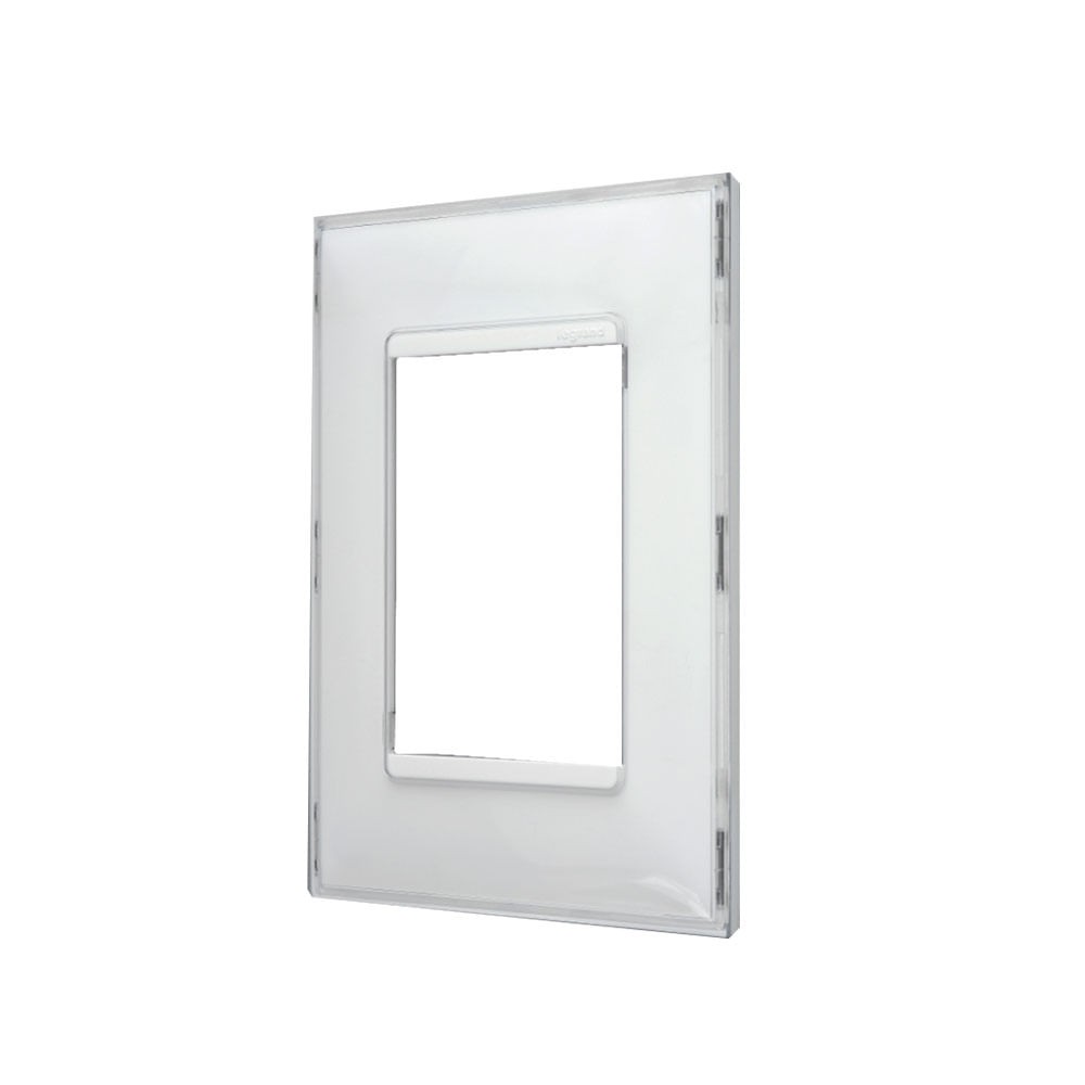 Placa 3 Postos 4x2 Kristall 618503kr Pial Plus Legrand