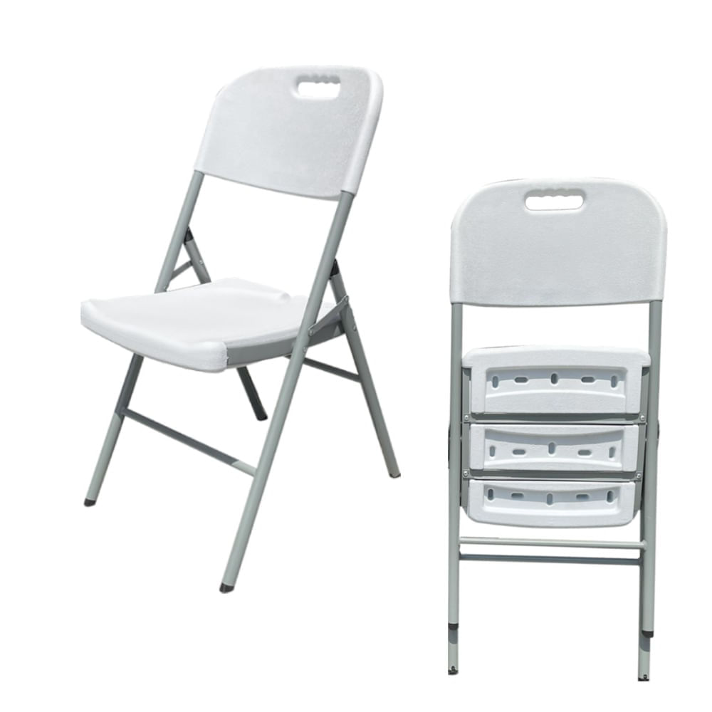 Cadeira de Jardim Dobrável em Aço Coisas E Coisinhas