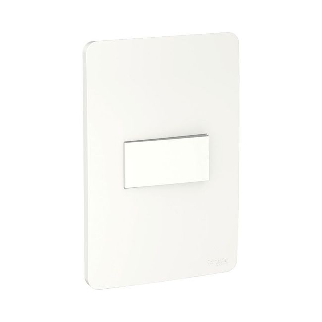 Conjunto Interruptor Simples 10a 250v Branco Orion Schneider