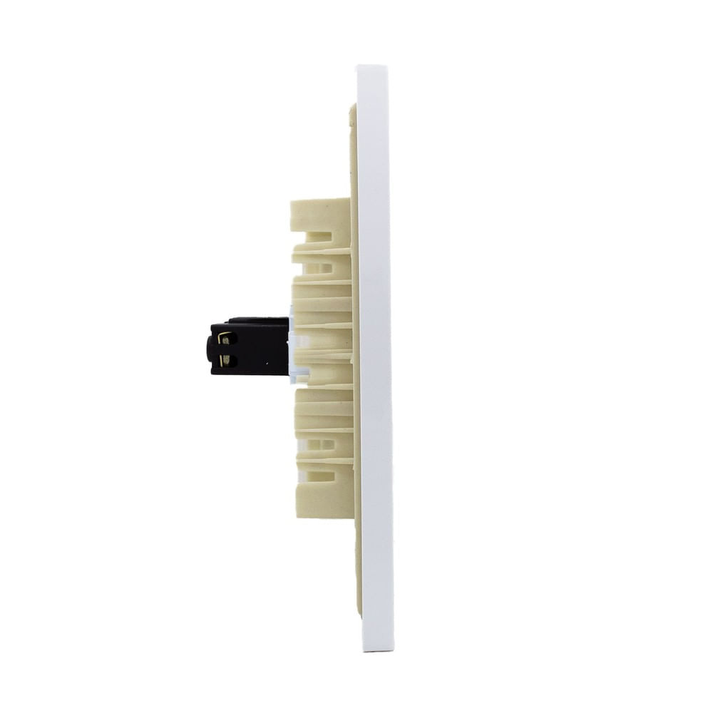 Conjunto 4X2 Tomada 10A Horizontal Branco Ravena