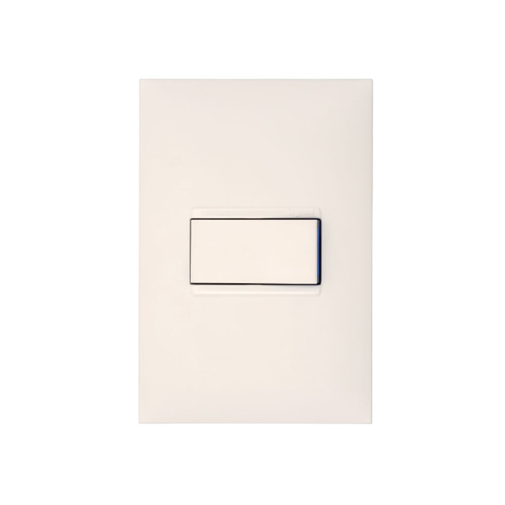 Conjunto 1 Interruptor Paralelo 10a 4x2 Branco Acetinado 611111bc Pial Plus Legrand