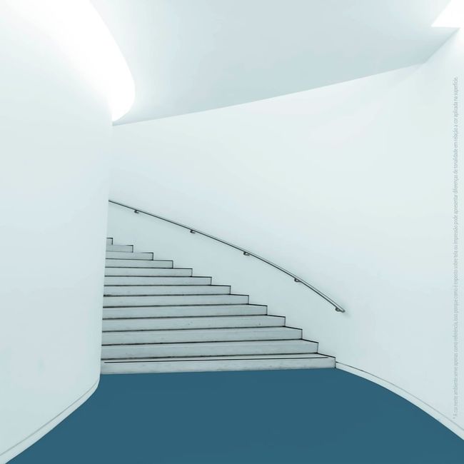 Tinta para Piso Azul Fosco 18l Universo Tintas