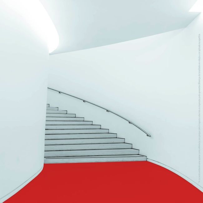 Tinta para Piso Vermelho Fosco 3,6l Universo Tintas