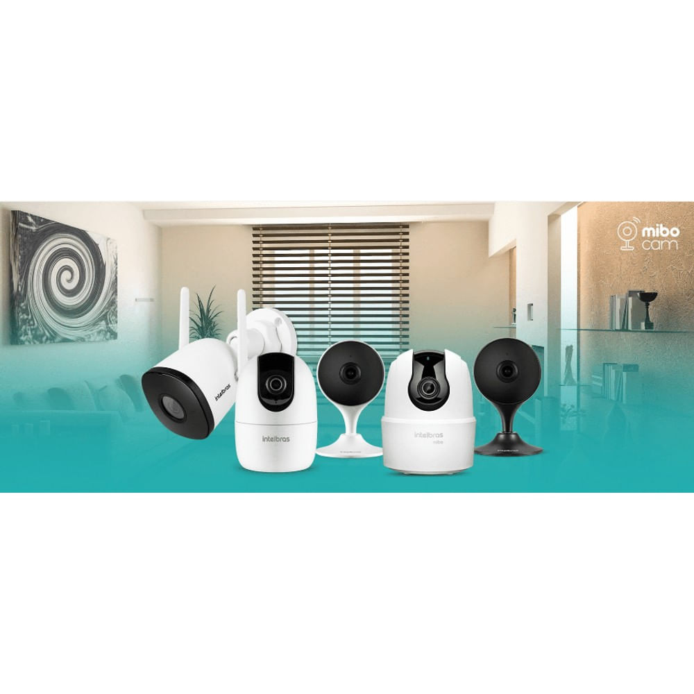 Câmera Inteligente Compatível com Alexa Full HD IM4 C Branco Intelbras