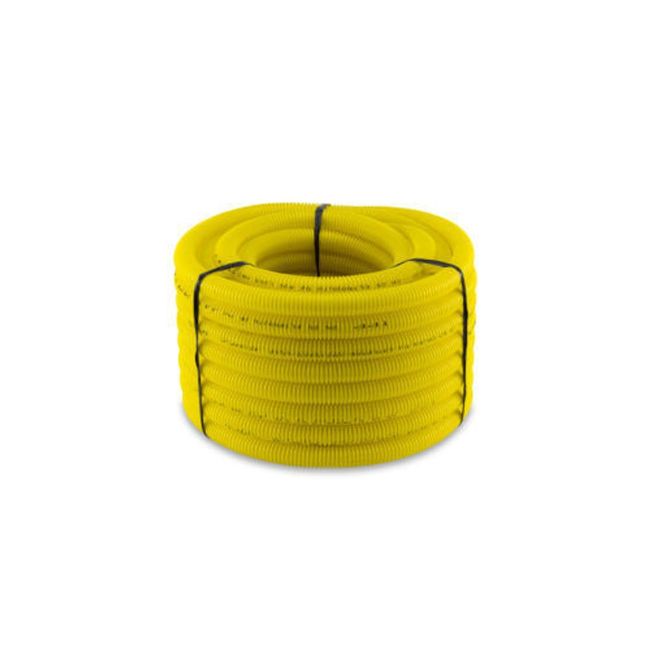 Conduíte Flexível Amarelo 3/4 Dn 25 - 50m Force Line