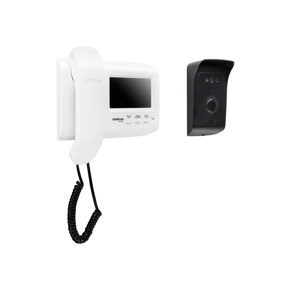 Vídeo Porteiro com Visão Noturna IVR 1010 Branco Intelbras