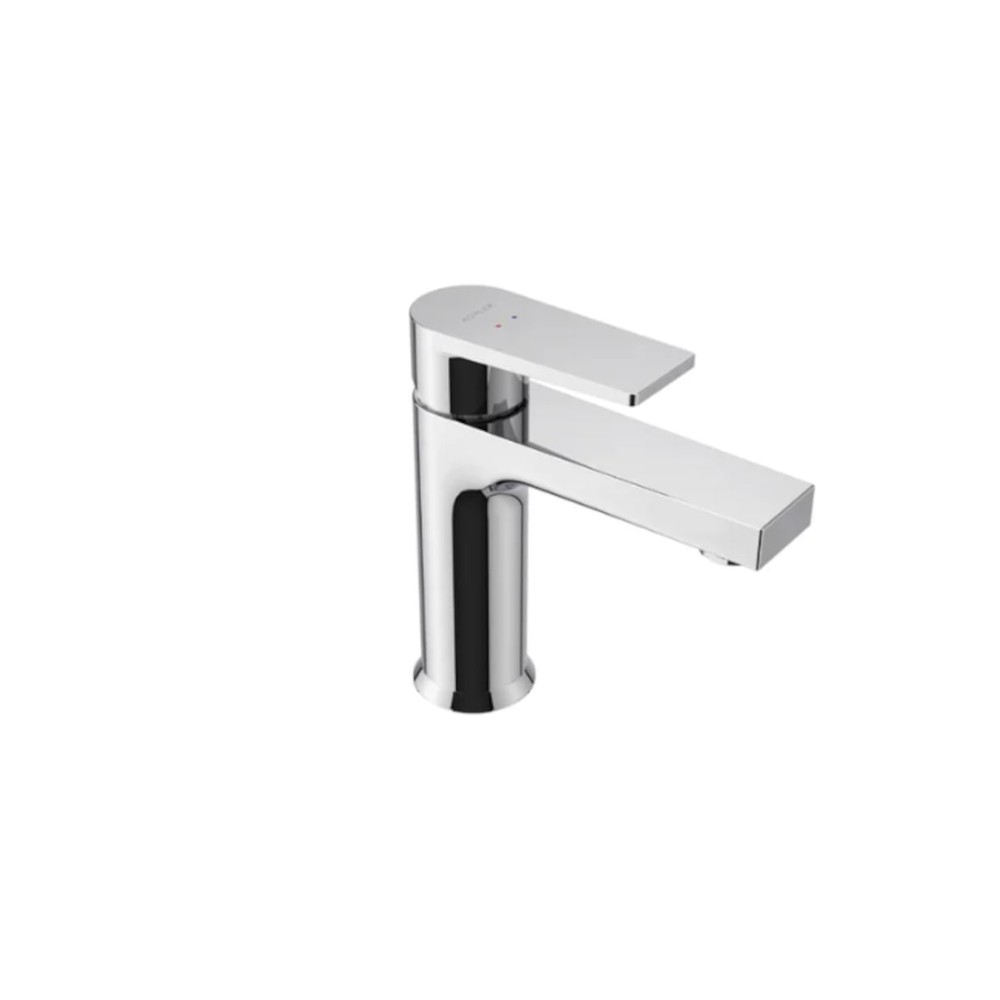 Torneira para pia de Banheiro Monocomando Bica Baixa Cromado Leaf Kohler