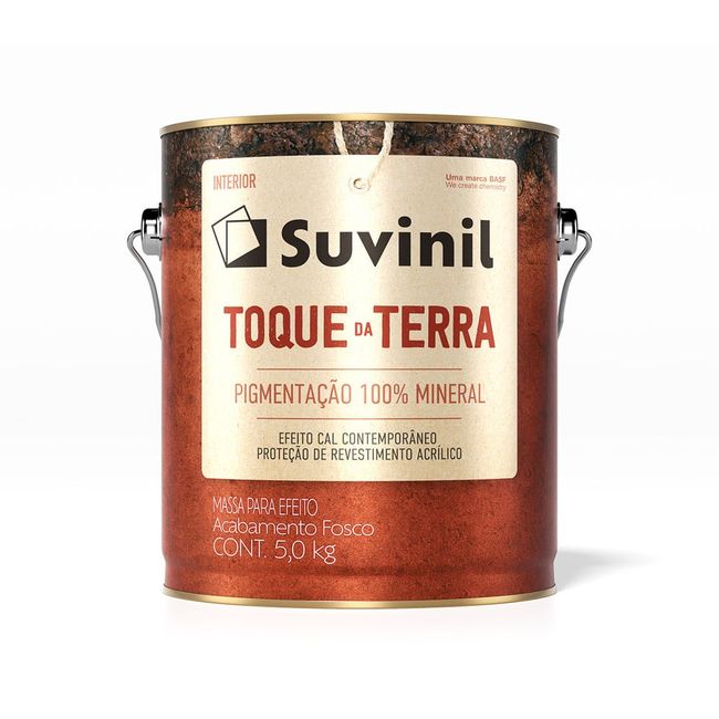 Textura Efeito Toque de Terra Barro Cerrado Fosco 5kg Suvinil