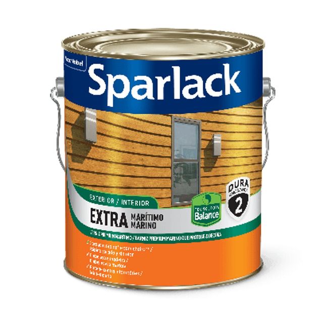 Verniz Extra Marítimo Balance para Madeira Incolor Brilhante 3,6l Coral