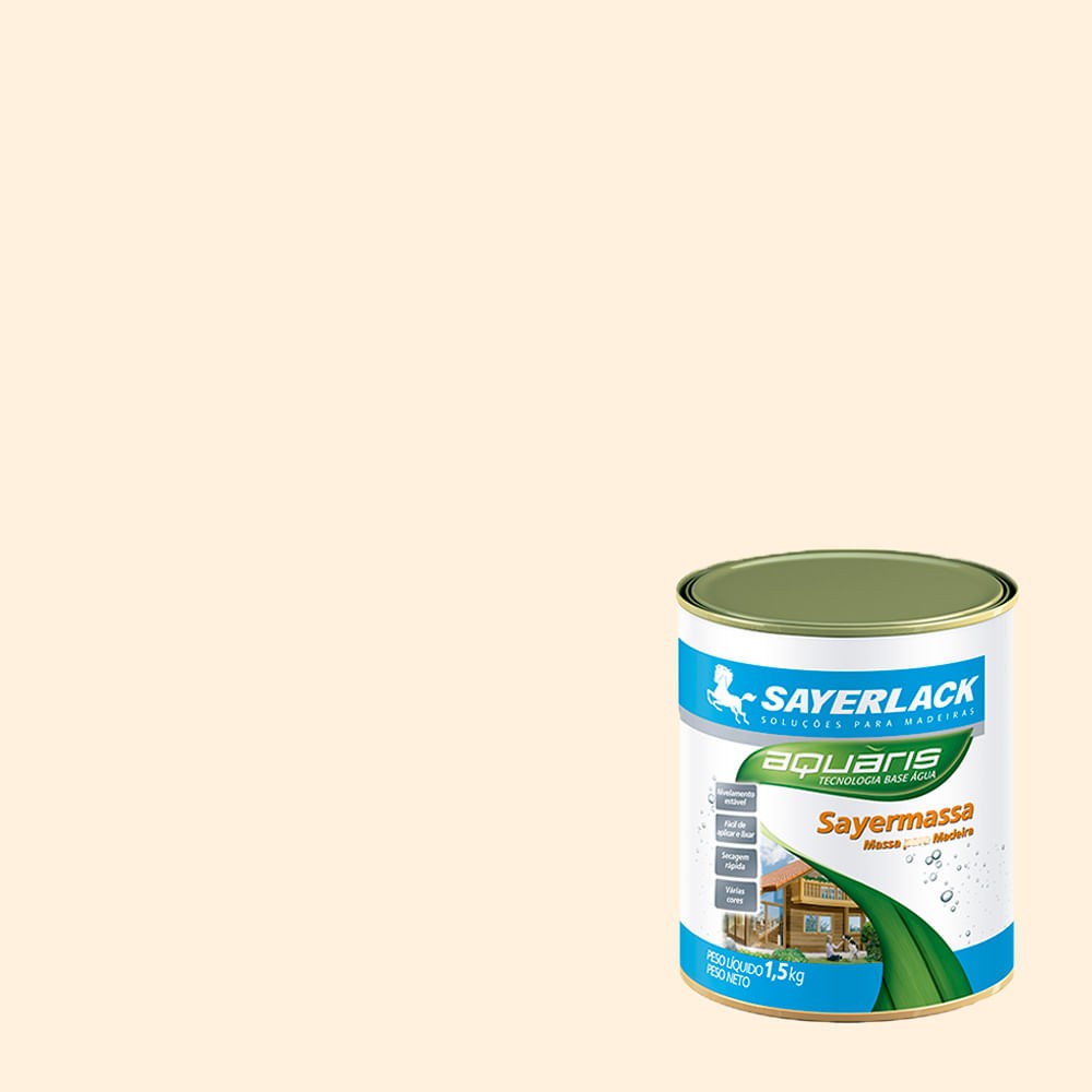 Massa Para Madeira Pinus 900ml Sayerlack