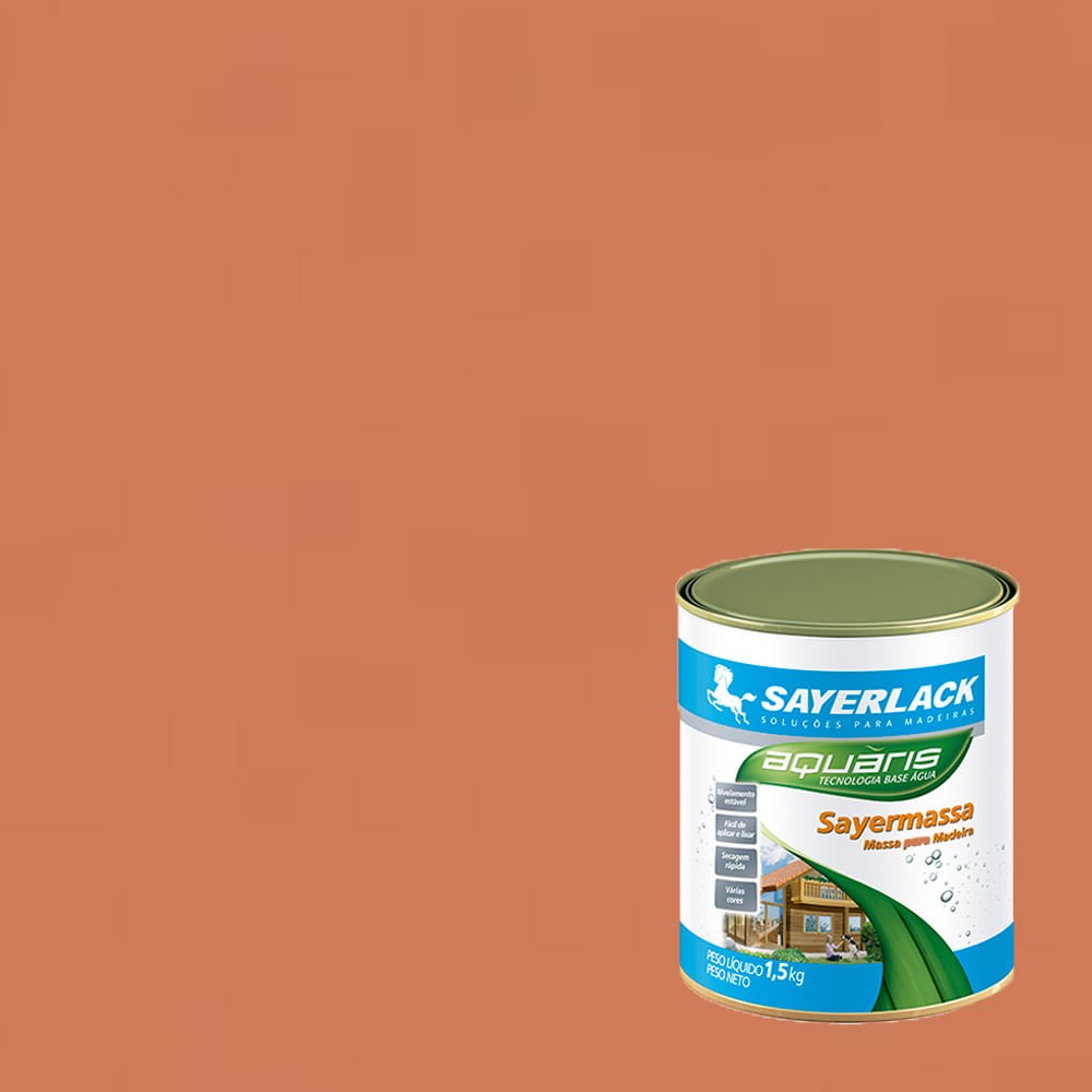 Massa Para Madeira Mogno 900ml Sayerlack