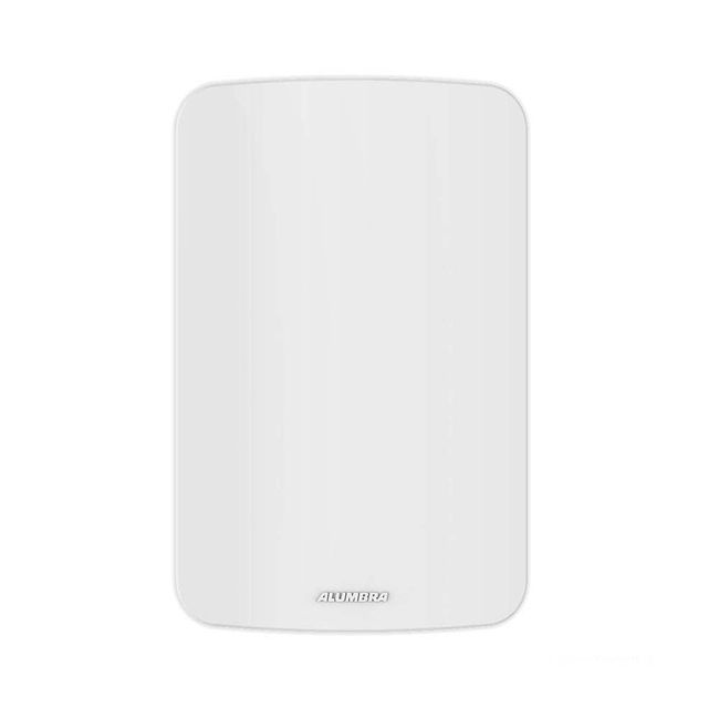 Placa Cega Com Suporte Linha Gracia 4x2 Branco Alumbra