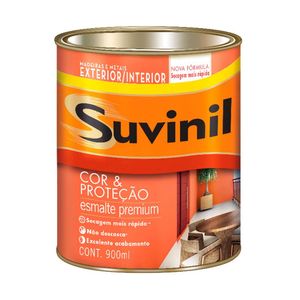 Tinta Esmalte Madeiras e Metais Verde Folha Brilhante 900ml Cor & Proteção Suvinil