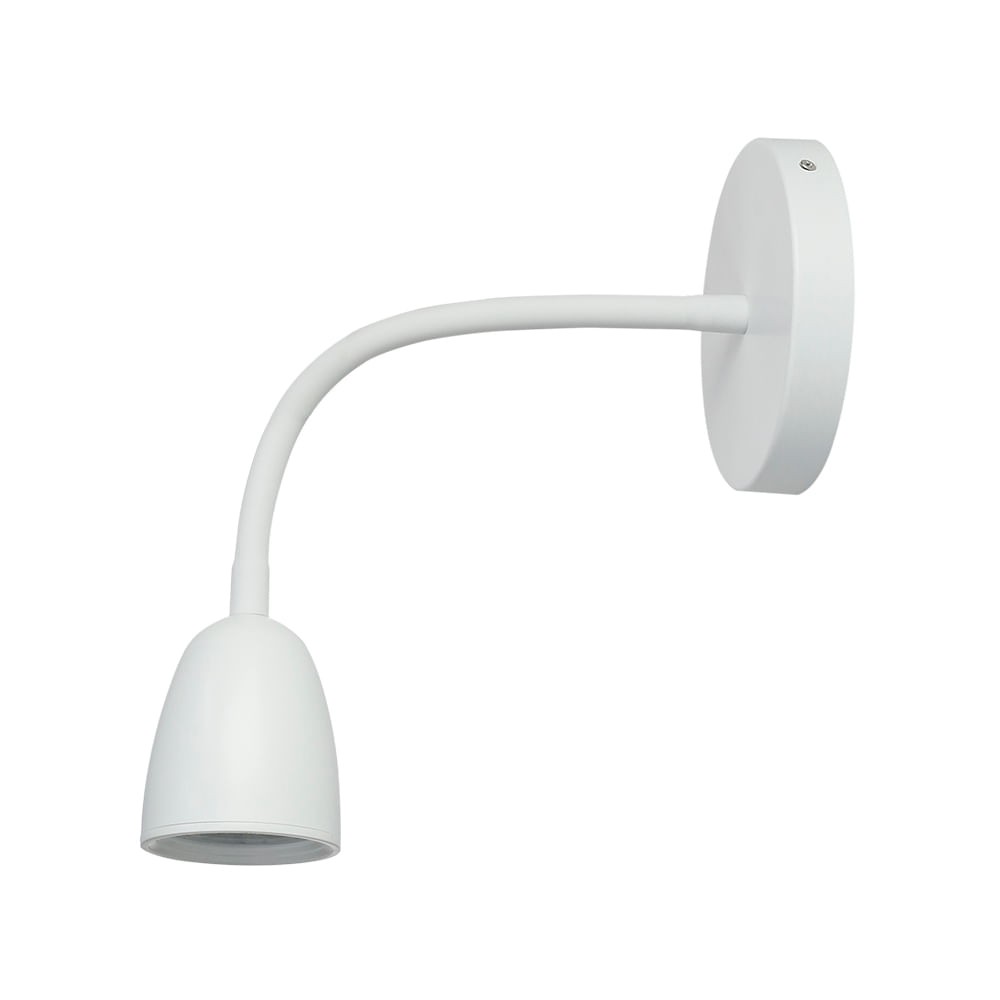 Arandela Led Direct Articulável 4W 6500K Branco Taschibra