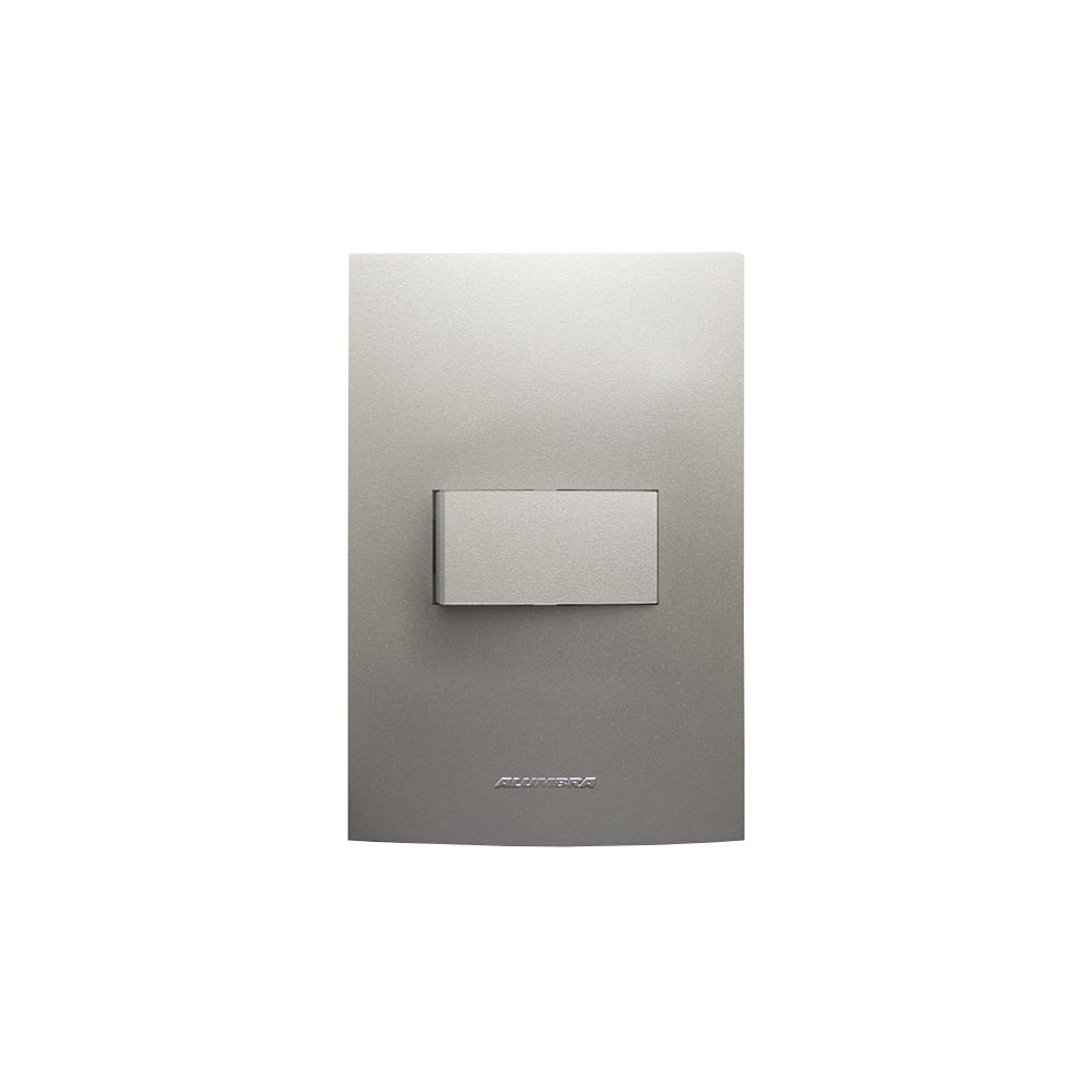 Interruptor Simples com Placa 4X2 Inova Pro Class Alumbra