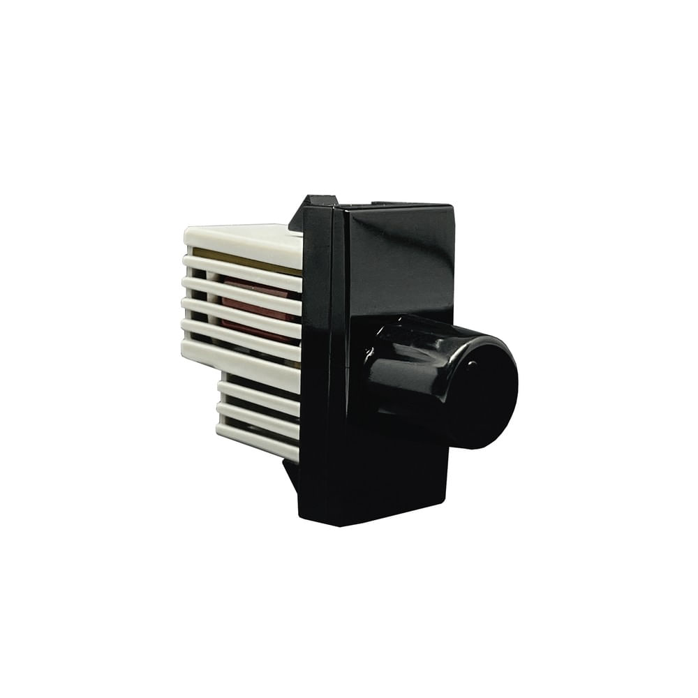 Dimmer Bivolt 1 Módulo Linha Inova Pro Black Piano Alumbra