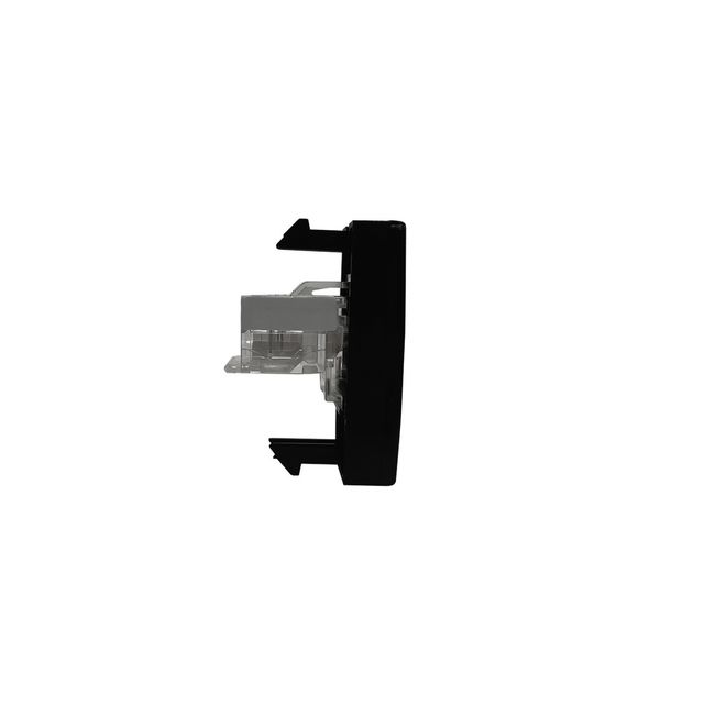 Módulo Rj45 Cat 5E Linha Inova Pro Black Piano Alumbra