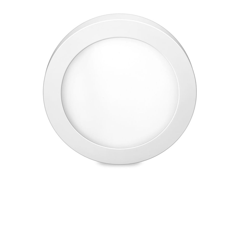 Luminaria Painel Led Sobrepor Redonda Downlight 18W 6500K Elgin