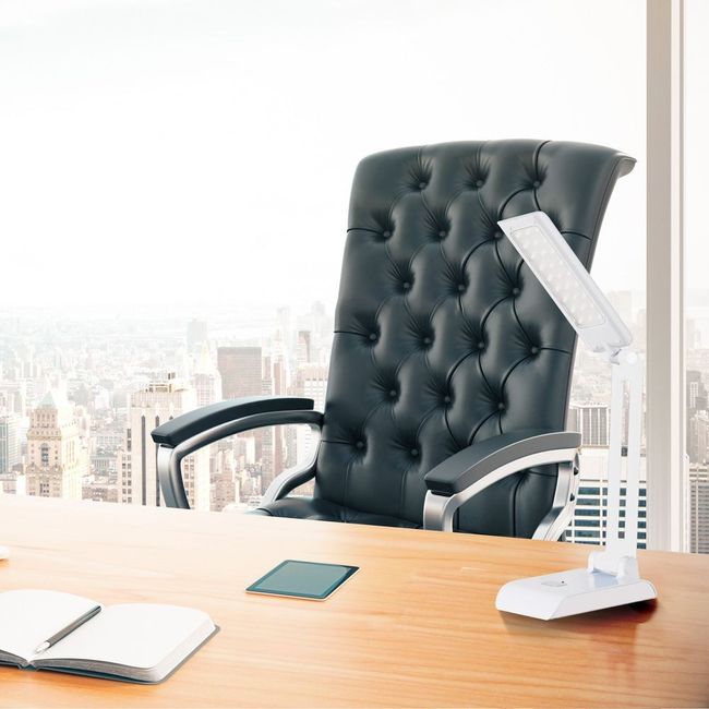 Luminária De Mesa Pelicano Led 4W Branco Bivolt LLumm Bronzearte