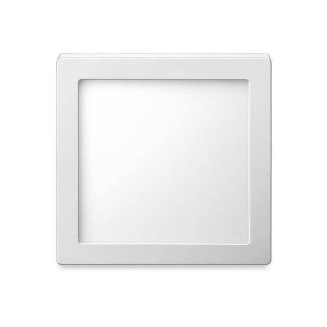 Luminaria Painel Led Sobrepor Quadrada Downlight 18W 2700K Elgin