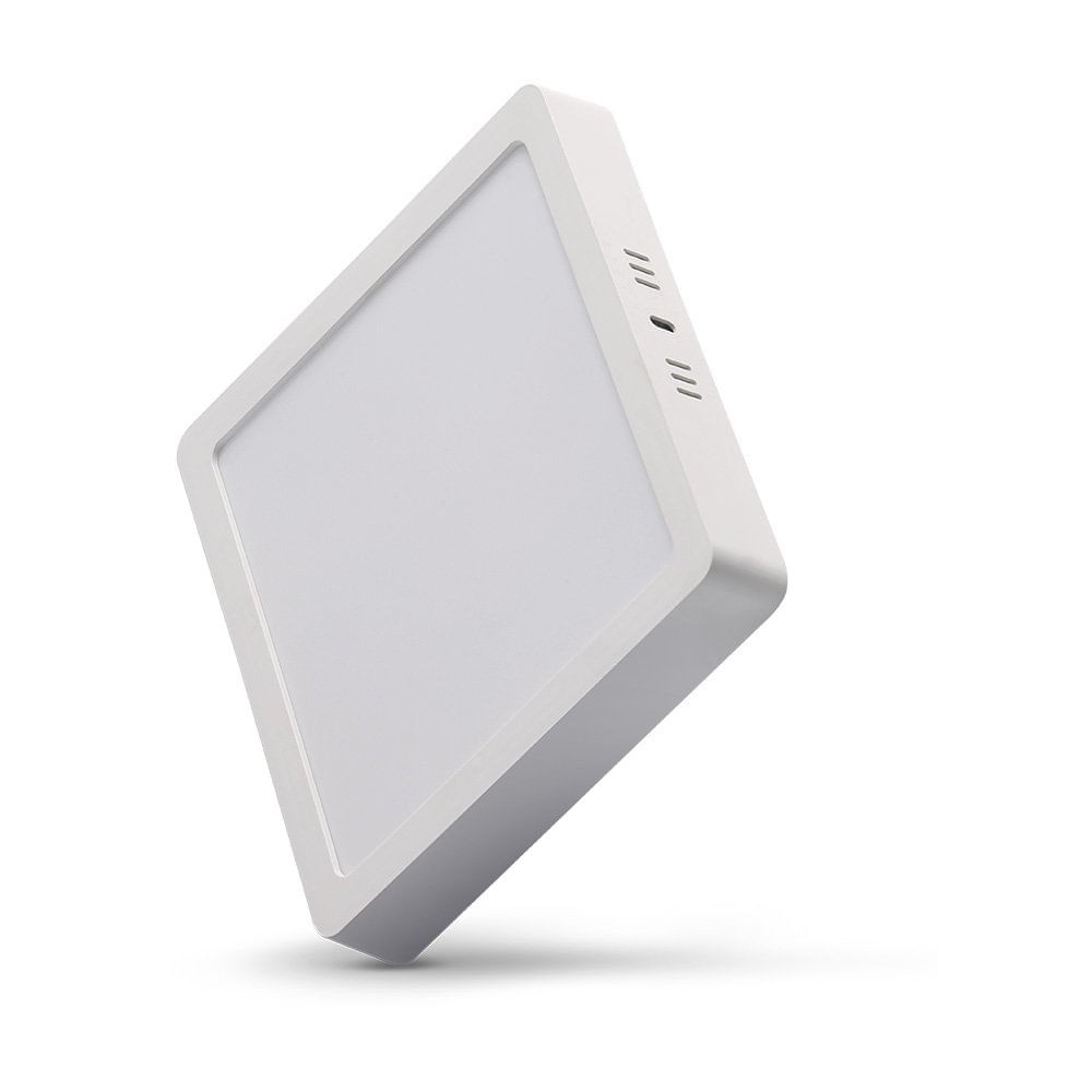 Painel Led Eco Branco Sobrepor 18W Quadrado 6500K Bivolt  Black Decker
