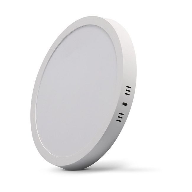 Painel Led Eco Branco Sobrepor 18W Redondo 6500K Bivolt Black Decker