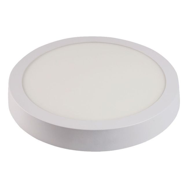 Painel De Sobrepor Home Led Redondo 18W 6500K Facho 120° IP20 Bivolt LLumm Bronzearte