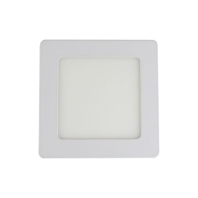 Painel Embutir Slim Led Quadrado 6W 6500K 120° IP20 Bivolt LLumm Bronzearte