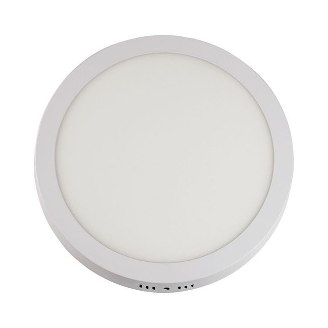 Painel De Sobrepor Home Led Redondo 12W 6500K Facho 120° IP20 Bivolt LLumm Bronzearte