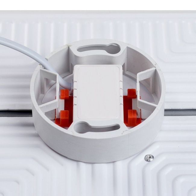 Luminária Sobrepor Frameles Quadrado 24W 4000K Preto Bivolt LLumm Bronzearte