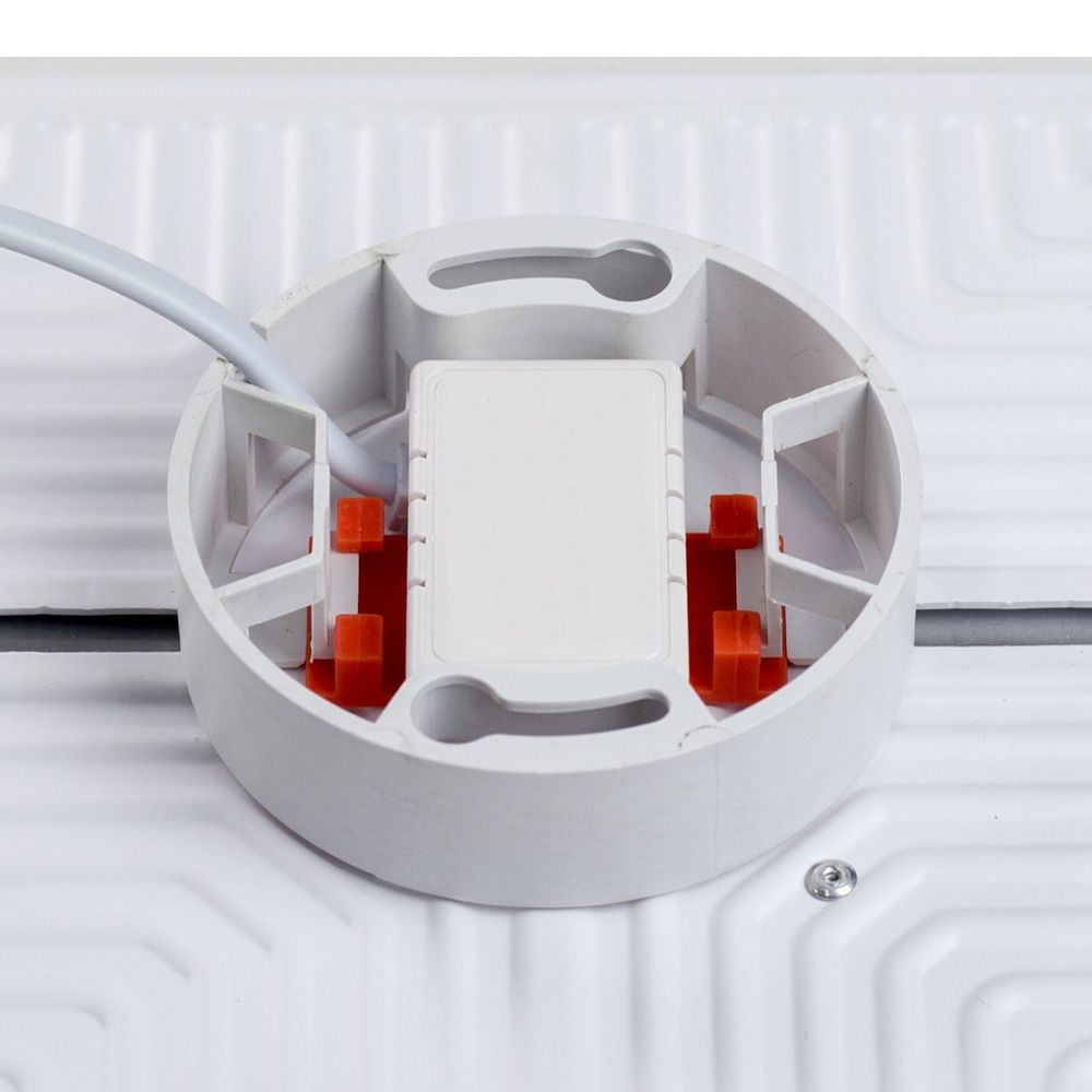 Luminária Sobrepor Frameles Quadrado 24W 4000K Preto Bivolt LLumm Bronzearte