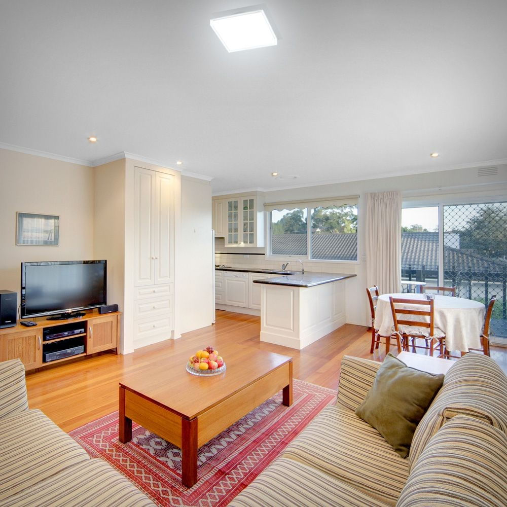 Luminária Sobrepor Frameles Quadrado 24W 6500K Branco Bivolt LLumm Bronzearte