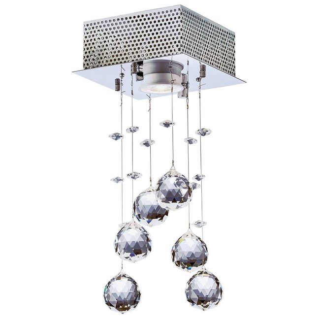 Plafon Nilo Quadrado 1x5W Gu10 LLumm Bronzearte