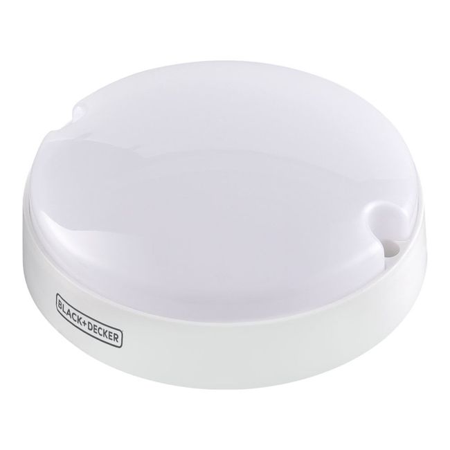 Plafon Led Eco Redondo 15W 6500K Ip65 Bivolt Black Decker