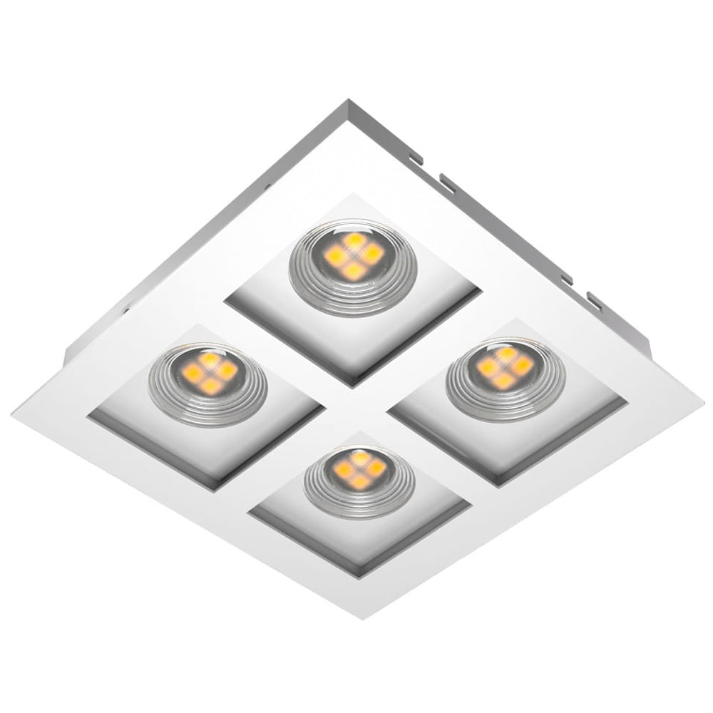 Spot de embutir par20 4 luzes e-27 bcm - bcm ORLUCE